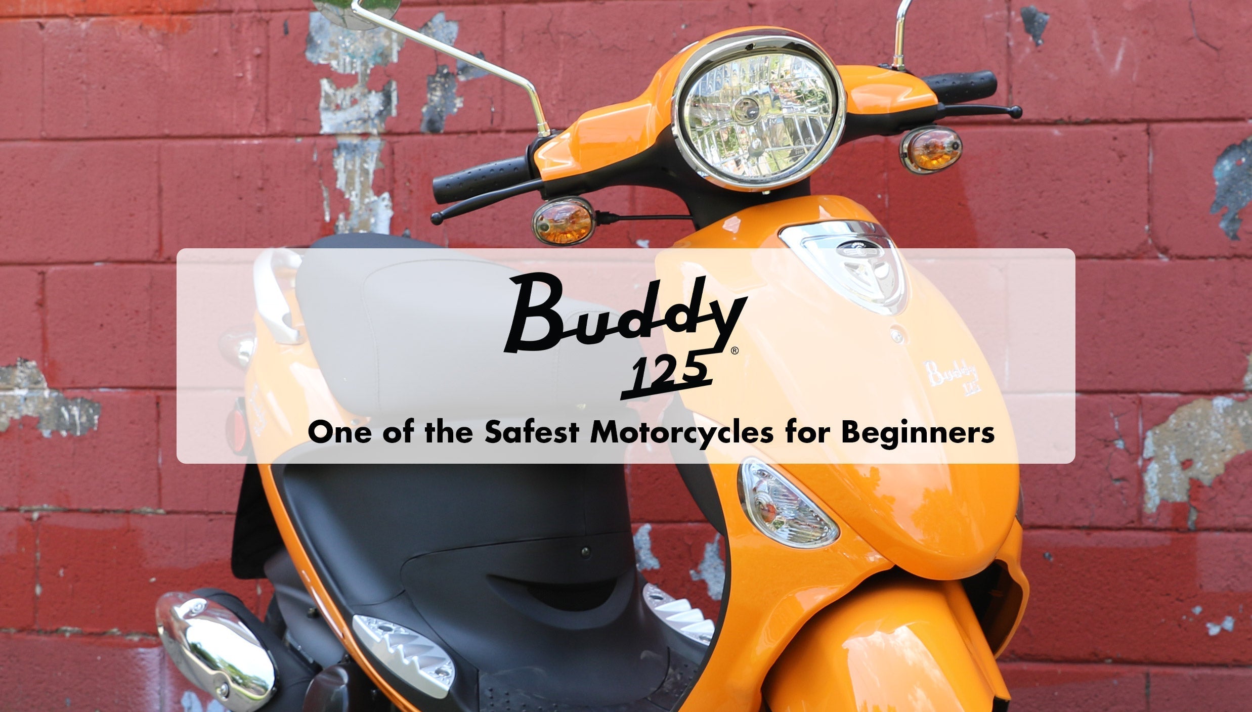 Buddy 125 Named One of the Safest Motorcycles for Beginners