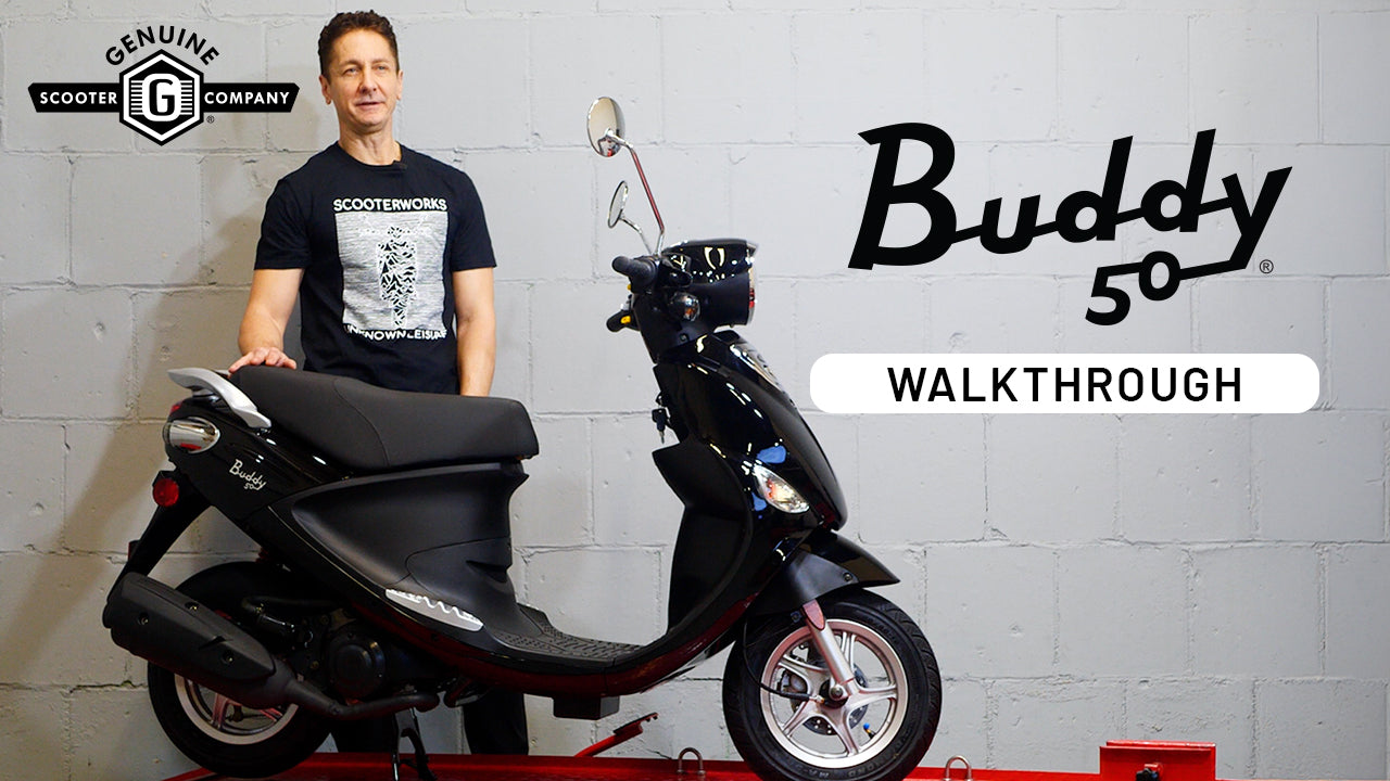 Genuine Buddy 50 Scooter Walkthrough: Get to Know Your Ride