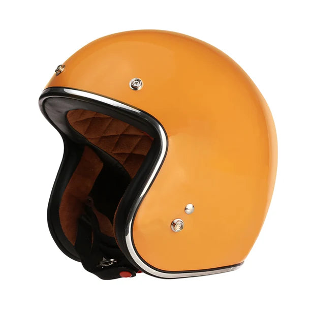 Prima Helmet (Tangerine, 3/4 Open Face)