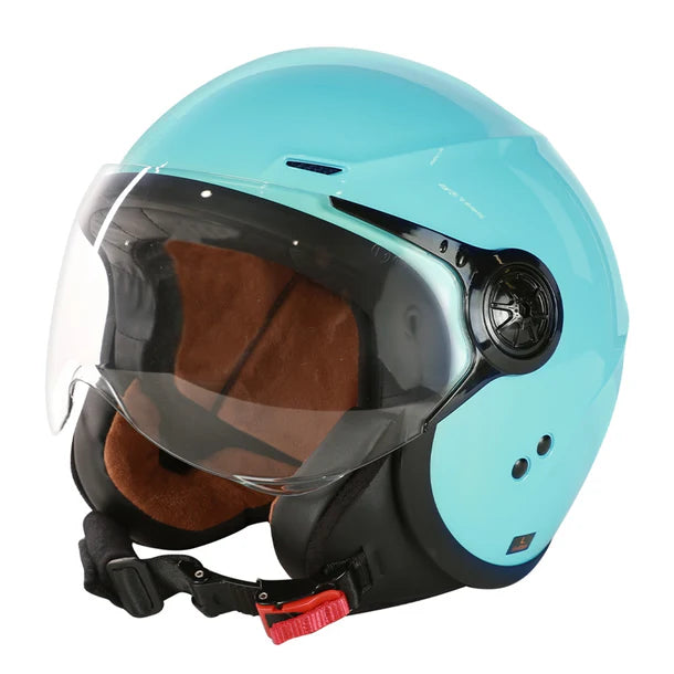 Prima Helmet (Turquoise, With Shield)