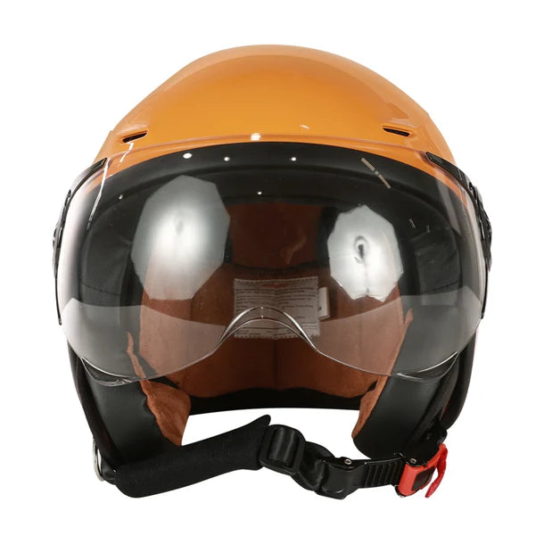 Prima Helmet (Tangerine, With Shield)