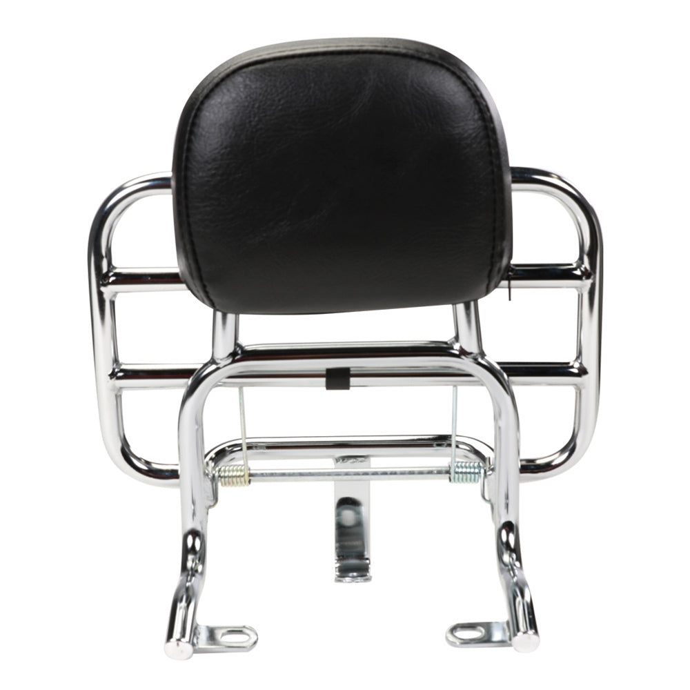 Prima Rear Rack with Backrest (Chrome)