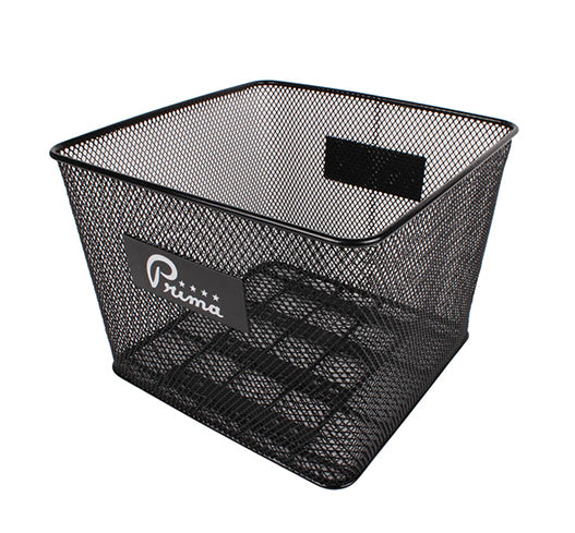 Prima Milk Crate (Black, Metal)