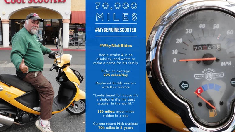 70,000 MILES ON BUDDY – GUINNESS WORLD RECORD!