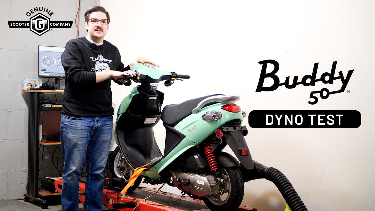 2-Stroke vs 4-Stroke Dyno Showdown: Genuine Buddy 50 vs QMB139