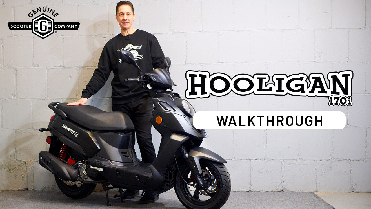Hooligan 170i Scooter Walkthrough: Get to Know Your Ride