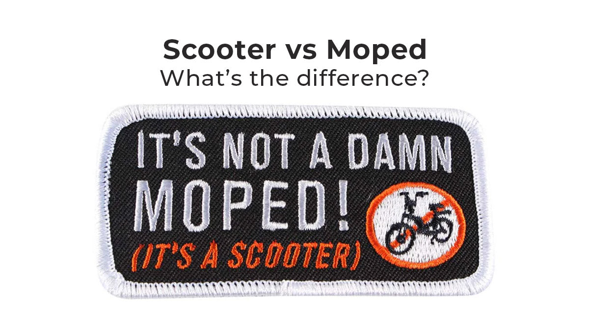 Scooter vs. Moped: What's the Difference?