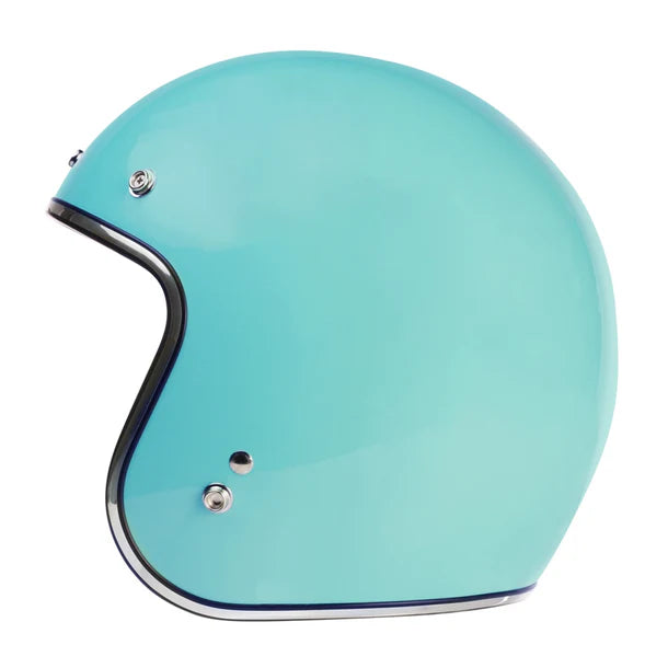 Prima Helmet (Turquoise, 3/4 Open Face)