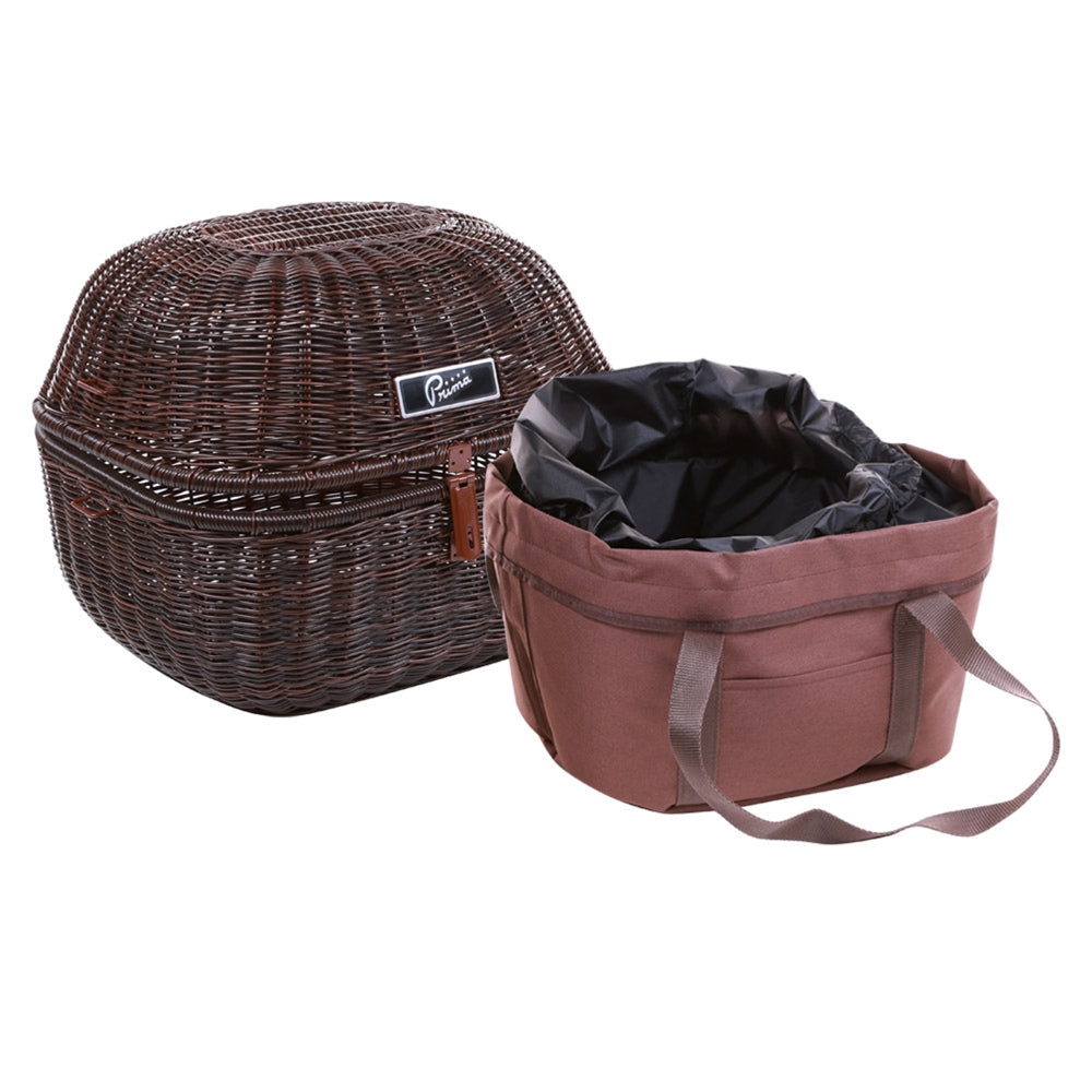 Prima Rear Wicker Basket (Round)